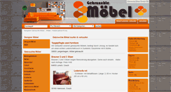 Desktop Screenshot of moebel-gebraucht.org